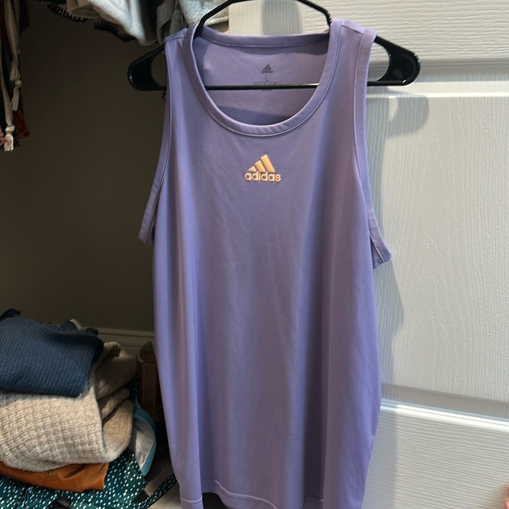 Purple Adidas Men’s Tank